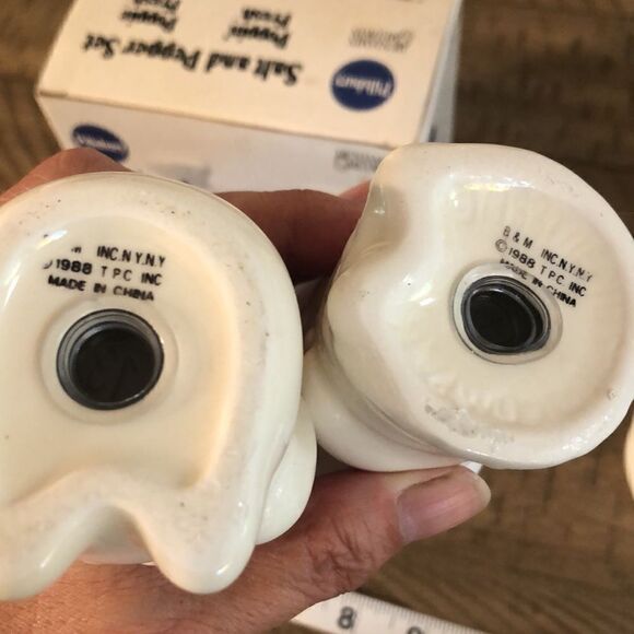 Poppin and Poppie Fresh Pillsbury Dough Salt 🧂 & 🫑 Shakers Small 💍 Bowl - Picture 14 of 17